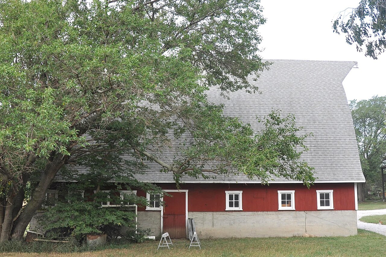 Speidel Barn Lancaster Co NE east facade