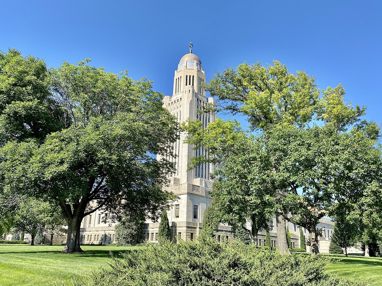 Nebraska State Capitol, K Street, Lincoln, NE - 53709544778